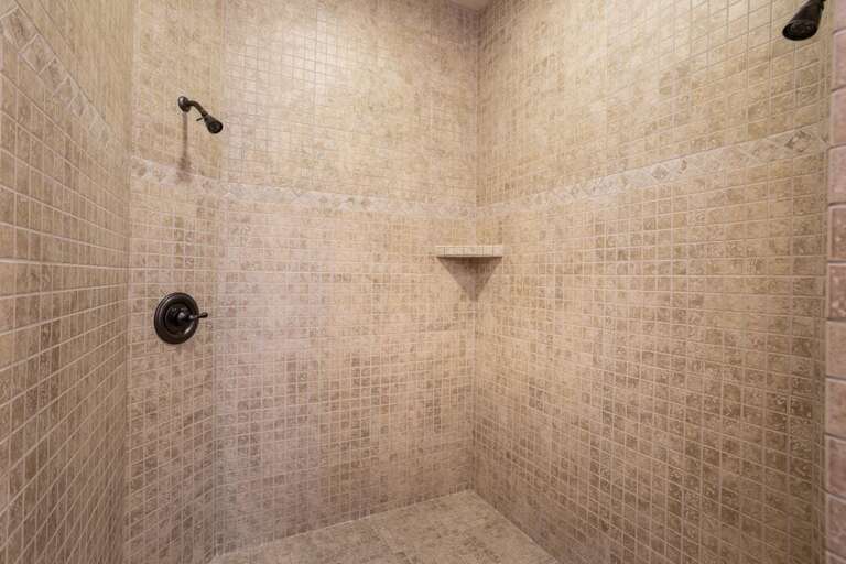 Take a luxurious shower | Upper Level