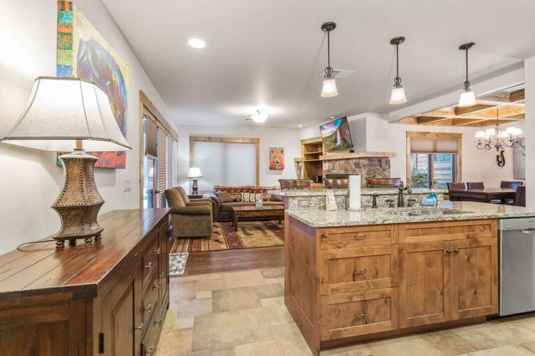 Open concept living space. Open concept living space.