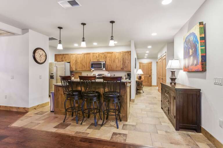 Read your morning news while having a cup of coffee at the counter! Read your morning news while having a cup of coffee at the counter!