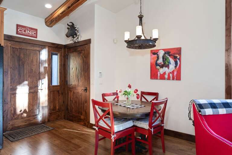 Great breakfast nook!