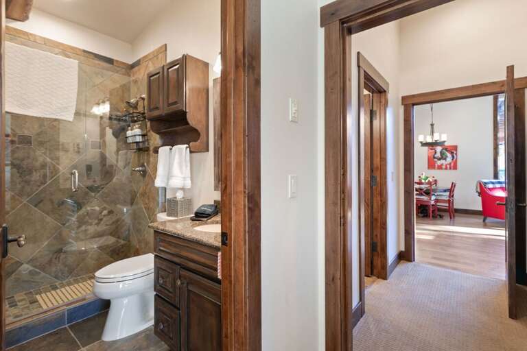Master ensuite with a walk-in shower!