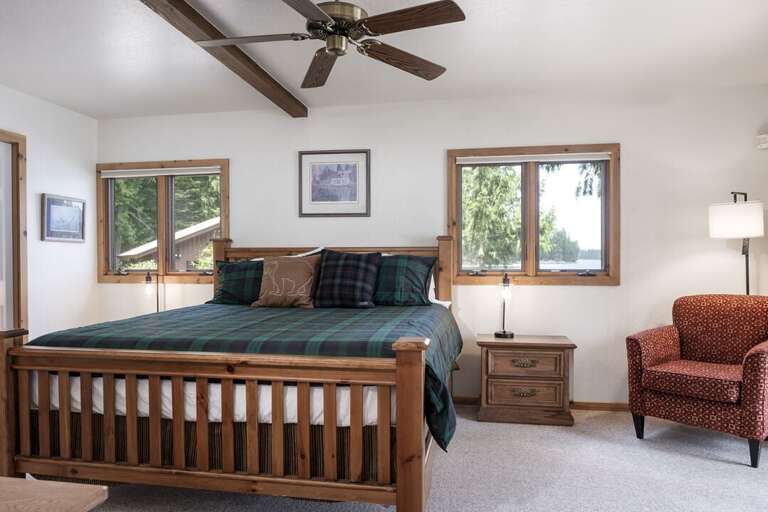 King Bed | Primary Bedroom | Bottom Level