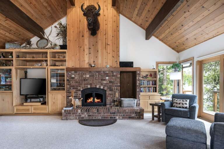 Warm up by the fire | Living Room