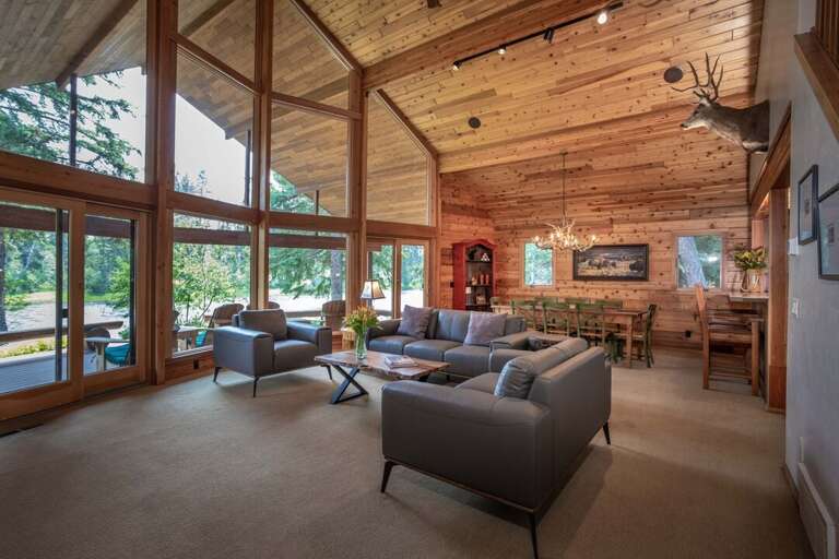 Delight in the river views | Main Level