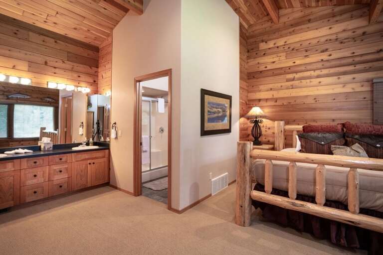 Enjoy double vanities | Main Level