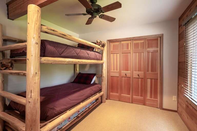 Kids love the bunk beds | Wing Bunks | Main Level