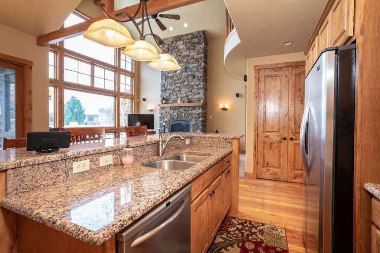Stunning granite countertops | Main Level