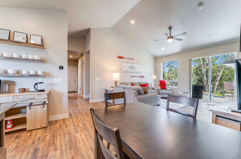 Dining Room off the Living Room | Main Level Dining Room off the Living Room | Main Level