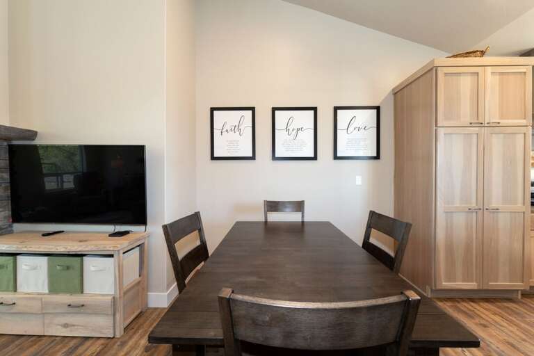 Dining Room Table with Seating for Four People | Main Level Dining Room Table with Seating for Four People | Main Level