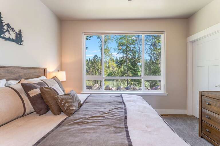 Enjoy the backyard Views From Bed | Main Level Enjoy the backyard Views From Bed | Main Level