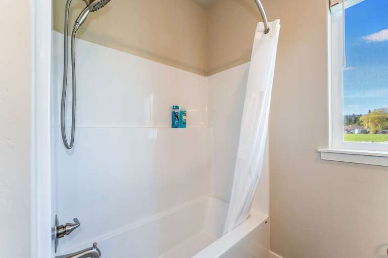 Enjoy a hot shower or bath | Upper Level Enjoy a hot shower or bath | Upper Level