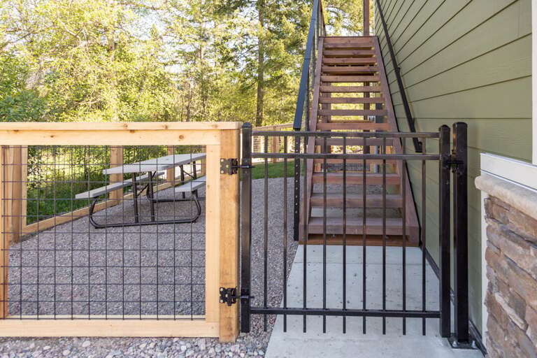 Fenced-in Space for the Upper Level of the home | Exterior Fenced-in Space for the Upper Level of the home | Exterior