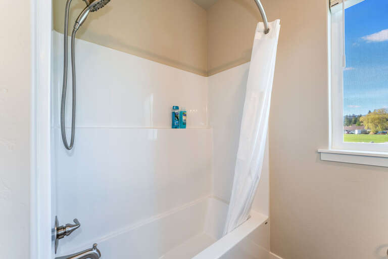 Enjoy a hot shower or bath | Upper Level Enjoy a hot shower or bath | Upper Level