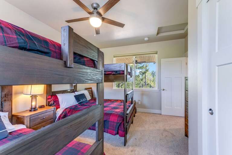 Twin Bunk Bed and Twin-over-Queen Bunkbed | Upper Level Twin Bunk Bed and Twin-over-Queen Bunkbed | Upper Level