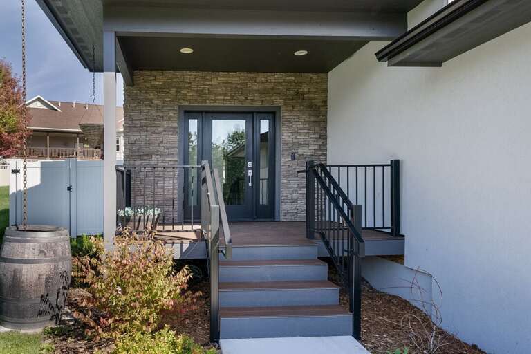 Front entry Front entry