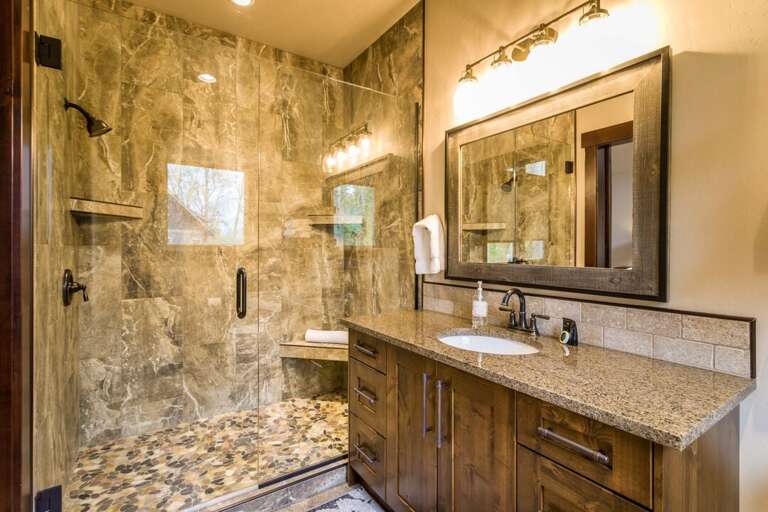 Delight in this luxurious shower | Main Level