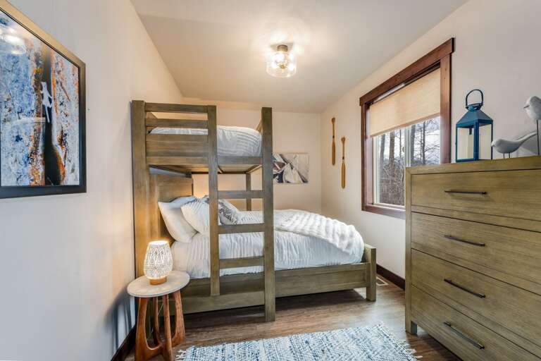 Kids love the bunk beds | Bunk Beds - Twin over King | Lower Level