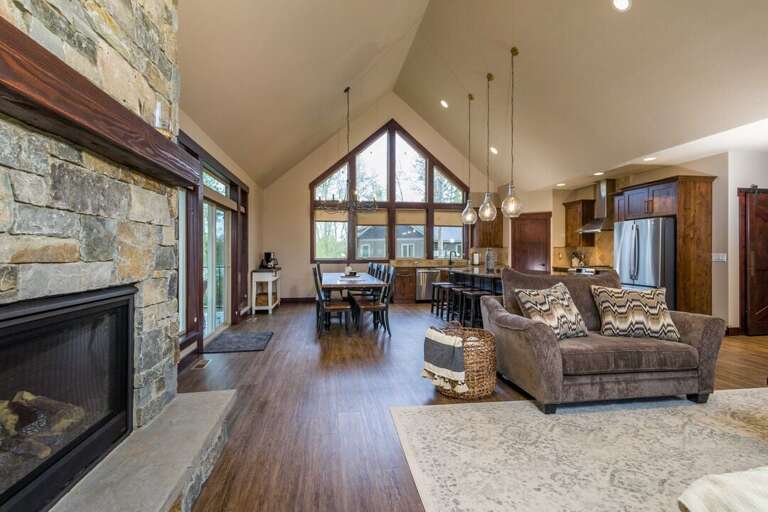 Read a good book by the fire | Main Level