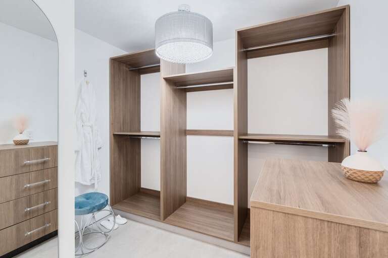 Display Your Clothes During Your Stay | Main Level Display Your Clothes During Your Stay | Main Level