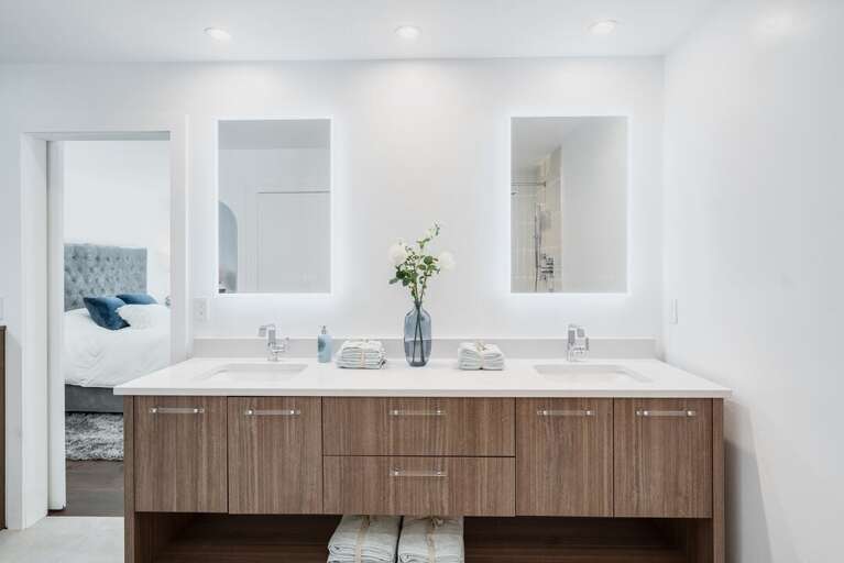 Lots of Counter Space for Your Beauty Products | Main Level Lots of Counter Space for Your Beauty Products | Main Level