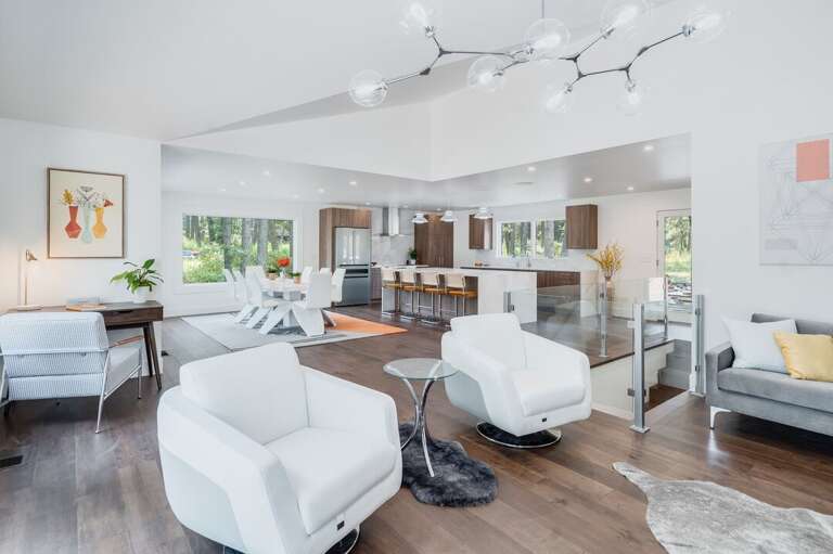 Open-concept Living Area | Main Level Open-concept Living Area | Main Level