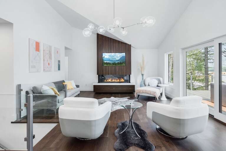 Relax by the Fireplace and Watch a Movie | Main Level Relax by the Fireplace and Watch a Movie | Main Level