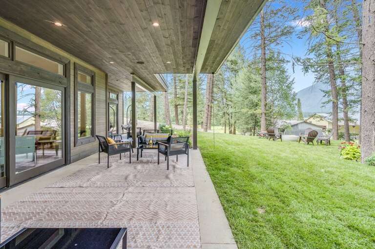 Seating Outside Under a Covered Deck | Exterior Seating Outside Under a Covered Deck | Exterior