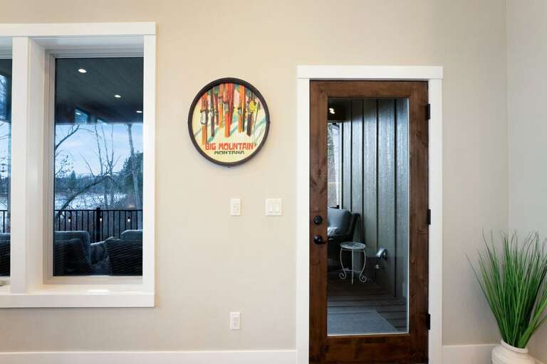 Access to the Balcony | Upper Level