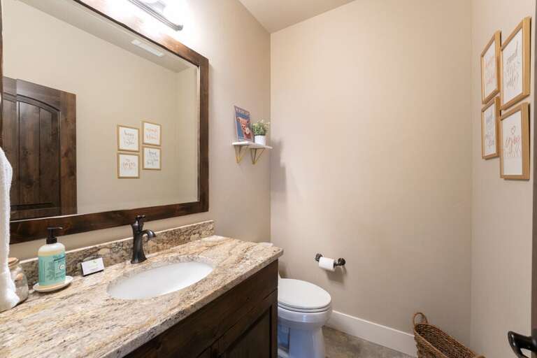 Half Bathroom | Upper Level