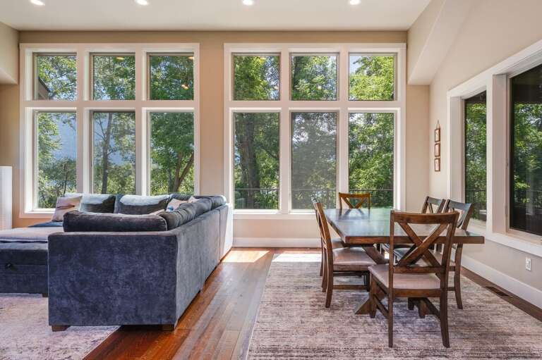 Dining Room Table Seating for Six People | Upper Level