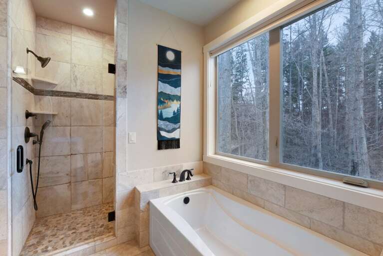 Enjoy and Shower or a Bath | Upper Level