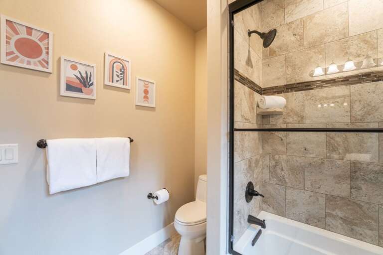 Spacious Bathroom | Main Level