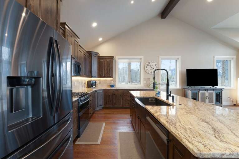 Spacious Kitchen | Upper Level