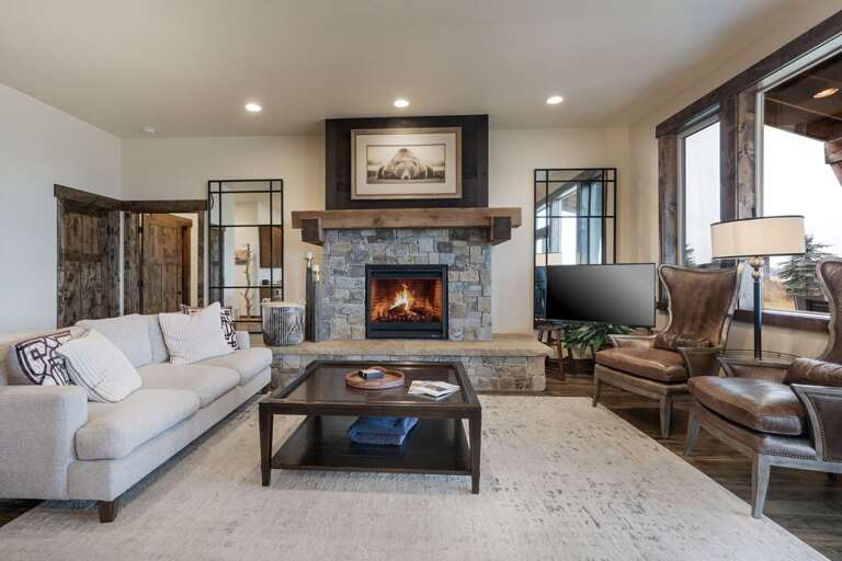 Watch a Movie Fireside | Main Level Watch a Movie Fireside | Main Level