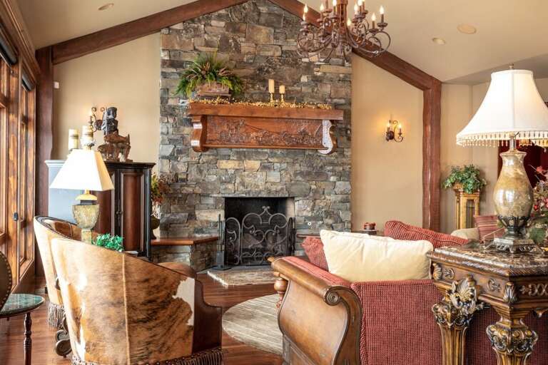 Cozy up by the fire | Main Level
