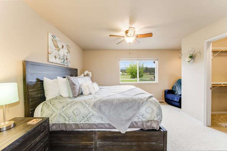 Bedroom off of the secondary living room | Main Level Bedroom off of the secondary living room | Main Level