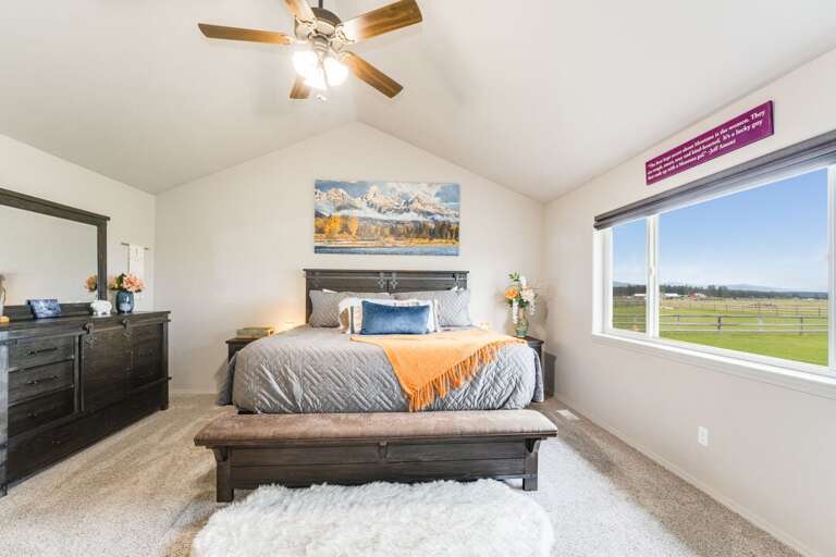 Enjoy the views from bed | Main Level Enjoy the views from bed | Main Level