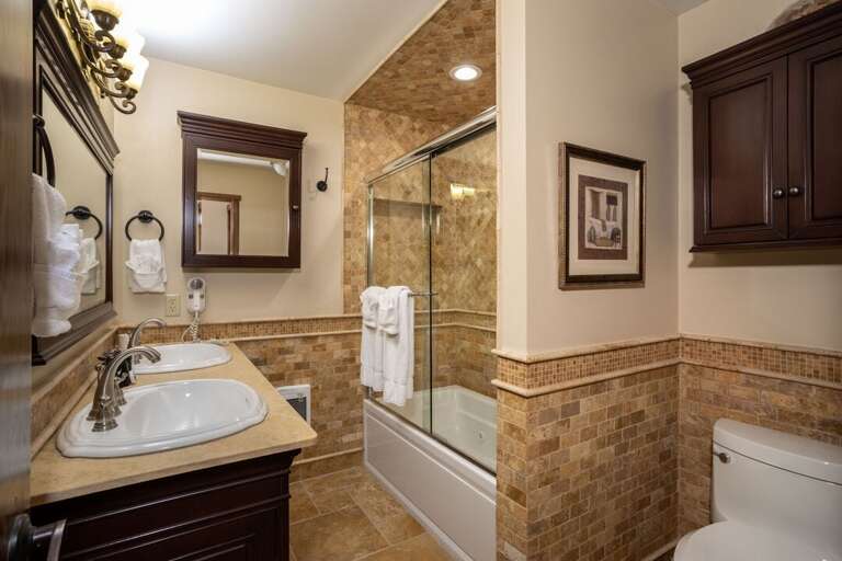 Take a bath or shower