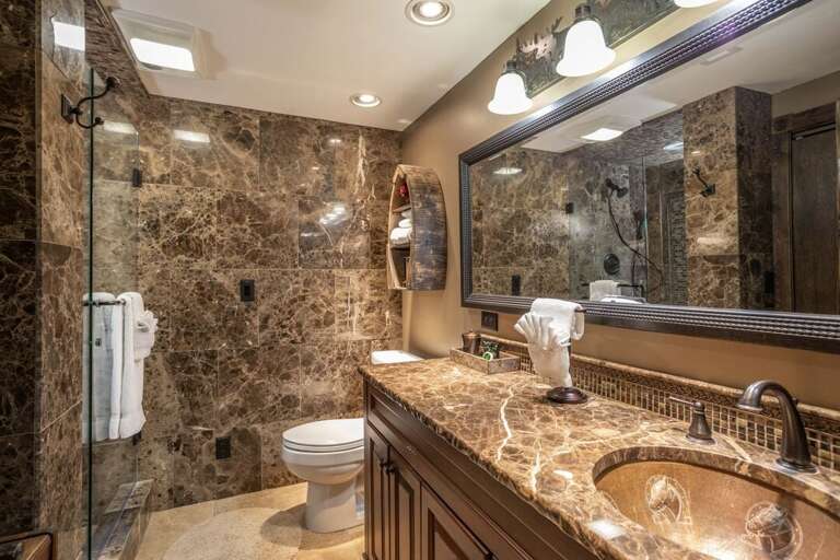 Gorgeous luxury bathroom | Lower Level