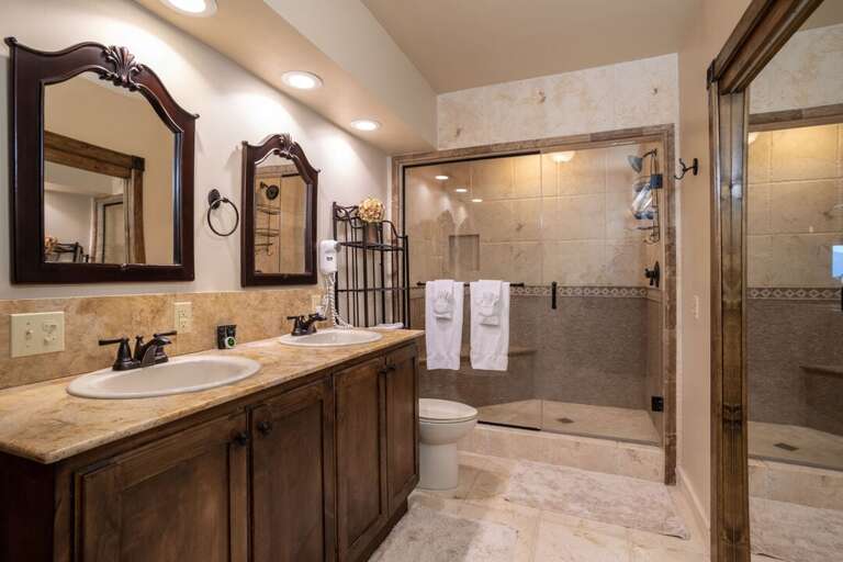 Have a hot shower | Lower Level