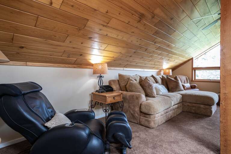 Use the massage chair and relax | Upper Level