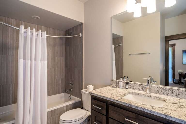 Enjoy the private bathroom | Lower Level