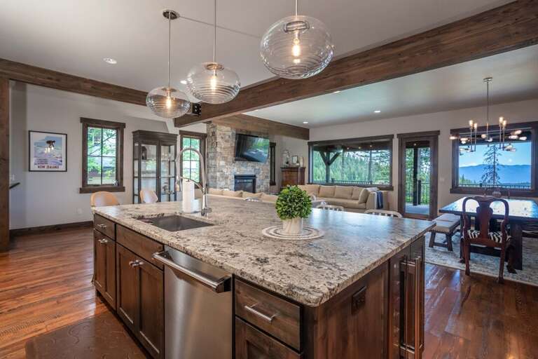 Enjoy the views from the kitchen | Main Level