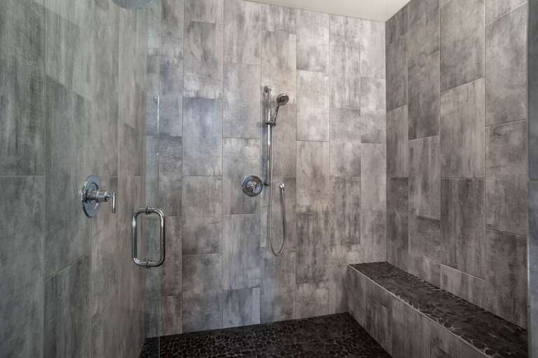 The walk-in shower is a dream | Upper Level