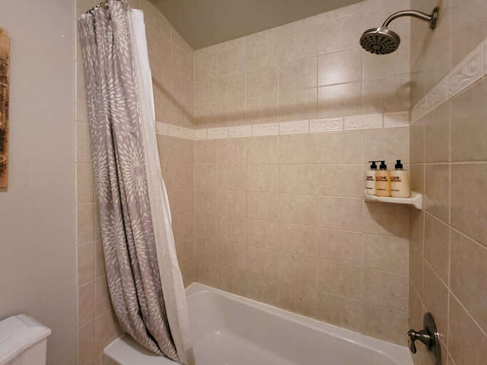 Full Shared Bath 1 with a Separate Tub/Shower Combo | Main Level Full Shared Bath 1 with a Separate Tub/Shower Combo | Main Level
