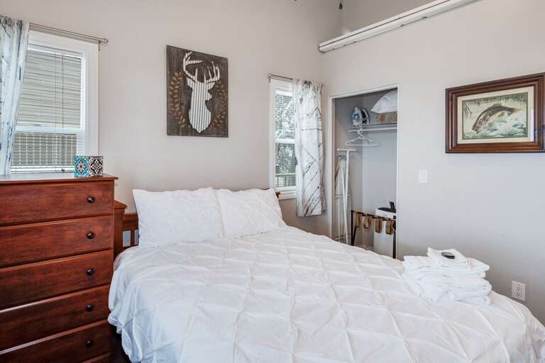 Main Level Bedroom 1 with a Queen Bed | Main Level Main Level Bedroom 1 with a Queen Bed | Main Level