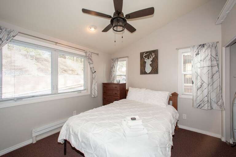 Main Level Bedroom 1 with a Queen Bed | Main Level Main Level Bedroom 1 with a Queen Bed | Main Level