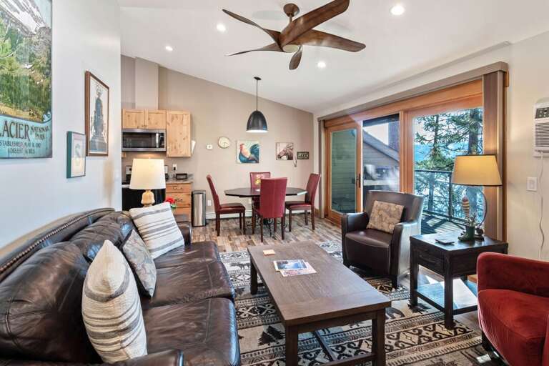 Pull out the sleeper sofa for more space | Main Level