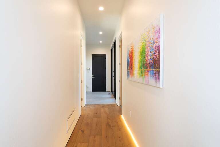Hallways to the Garage | Main Level