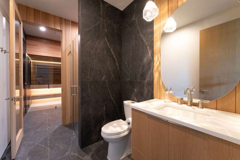 In-home Sauna with Bathroom | Main Level